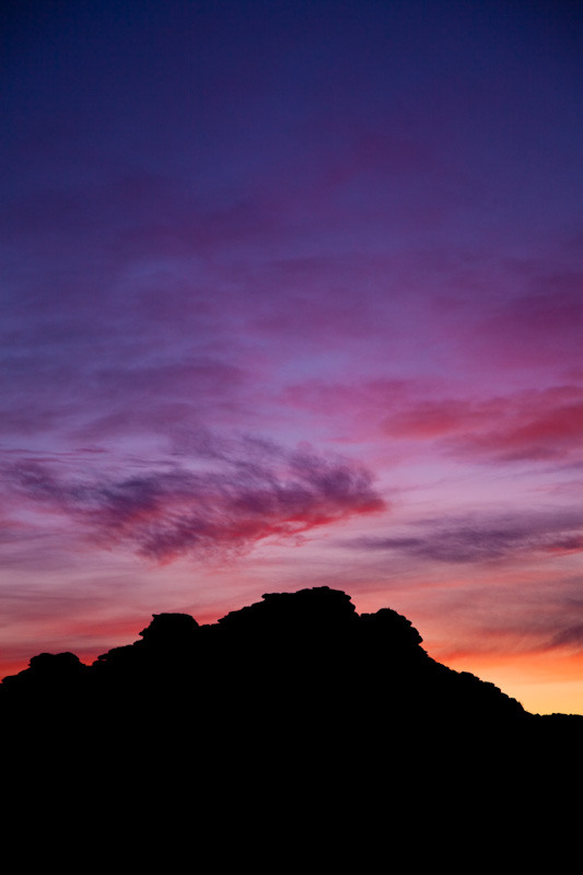 Sunset From Camp